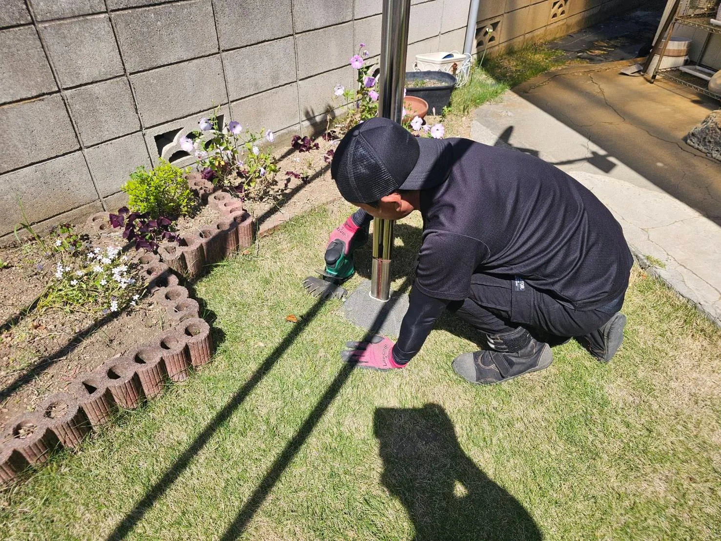高崎市 戸建て住宅の年間管理 草刈り・芝管理対応